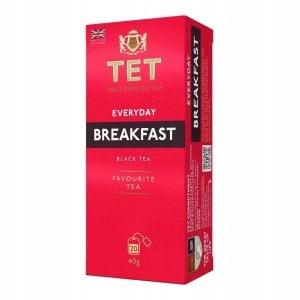 True English Tea (T.E.T) Everyday Breakfast, 20 Tea Bags 40g, Black Tea, True English Tea Limited. Sold by Teas.co.uk.