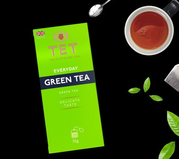 True English Tea (T.e.t) Everyday Green Tea, 20 Tea Bags 35G, Green Tea, True English Tea Limited. Sold By Teas.co.uk.