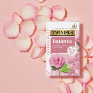 Twinings Balance, 20 Tea Bags 32g, Fruit and Herbal Tea, R. Twining and Company Limited. Sold by Teas.co.uk.