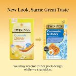 Twinings Camomile and Honey, 20 Tea Bags 30g, Fruit and Herbal Tea, R. Twining and Company Limited. Sold by Teas.co.uk.