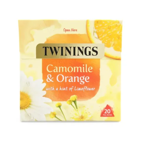Twinings Camomile and Orange, 20 Tea Bags 30g