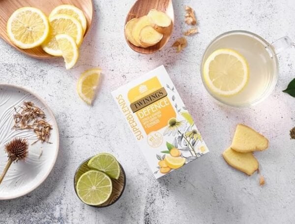 Twinings Defence, 20 Tea Bags 40G, Front Of Box Lifestyle, Available At Teas.co.uk