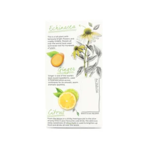 Twinings Defence, 20 Tea Bags 40g, left side of box, available at teas.co.uk