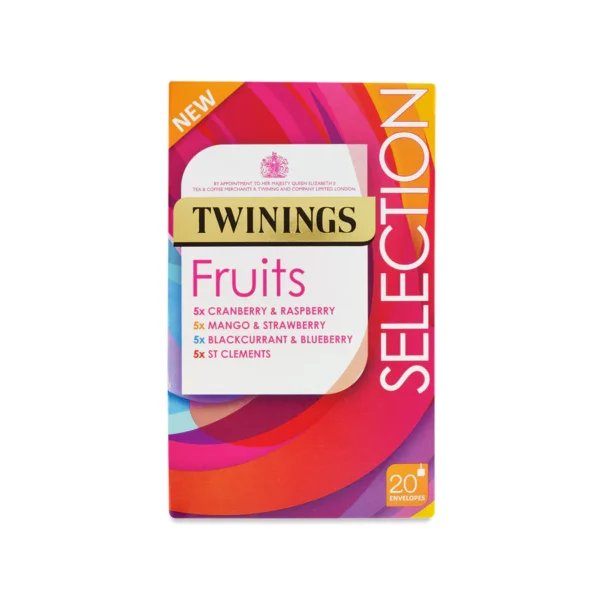 Twinings Fruits Mix, 20 Tea Bags 40g, Fruit and Herbal Tea, R. Twining and Company Limited. Sold by Teas.co.uk.