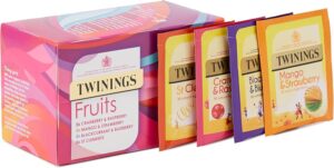 Twinings Fruits Mix, 20 Tea Bags 40g, Fruit and Herbal Tea, R. Twining and Company Limited. Sold by Teas.co.uk.
