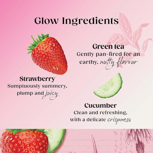 Twinings Glow, 20 Tea Bags 44g, Fruit and Herbal Tea, R. Twining and Company Limited. Sold by Teas.co.uk.