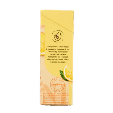 Twinings Lemon And Ginger, 20 Tea Bags 30G