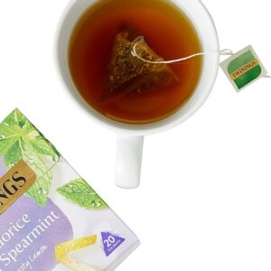Twinings Liquorice And Spearmint, 20 Tea Bags 40G, Fruit And Herbal Tea, R. Twining And Company Limited. Sold By Teas.co.uk.