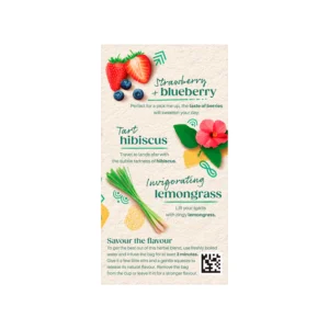 Twinings Little Lift, 20 Tea Bags 36g, Fruit and Herbal Tea, R. Twining and Company Limited. Sold by Teas.co.uk.