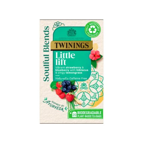 Twinings Little Lift, 20 Tea Bags 36g, Fruit and Herbal Tea, R. Twining and Company Limited. Sold by Teas.co.uk.