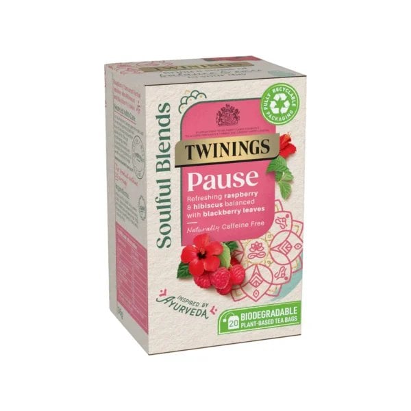 Twinings Pause, 20 Tea Bags 36g, Fruit and Herbal Tea, R. Twining and Company Limited. Sold by Teas.co.uk.