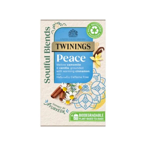 Twinings Peace, 20 Tea Bags 40g, Fruit and Herbal Tea, R. Twining and Company Limited. Sold by Teas.co.uk.