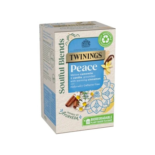 Twinings Peace, 20 Tea Bags 40G, Fruit And Herbal Tea, R. Twining And Company Limited. Sold By Teas.co.uk.