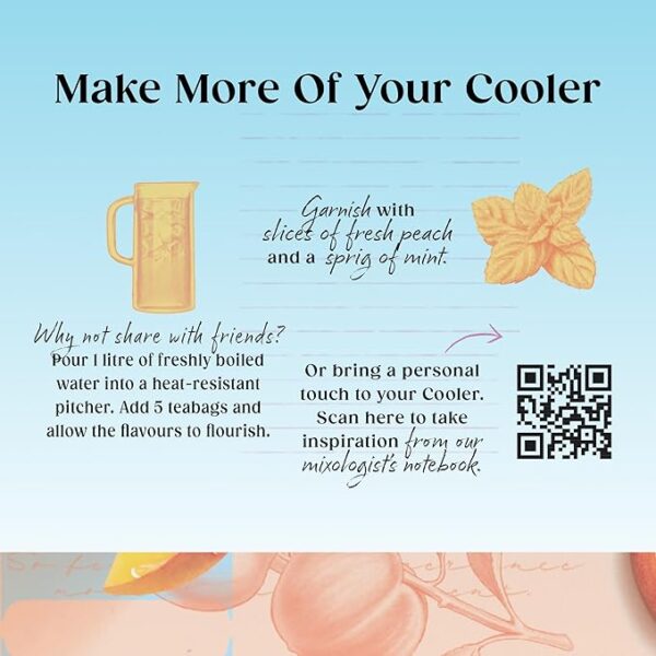 Twinings Peach Cooler 20, Tea Bags 30g, Fruit and Herbal Tea, R. Twining and Company Limited. Sold by Teas.co.uk.