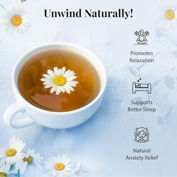 Twinings Pure Camomile, 20 Tea Bags 30g, Fruit and Herbal Tea, R. Twining and Company Limited. Sold by Teas.co.uk.