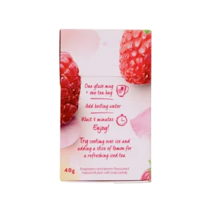 Twinings Raspberry and Lemon, 20 Tea Bags 40g, Fruit and Herbal Tea, R. Twining and Company Limited. Sold by Teas.co.uk.