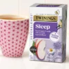 Www-Teas-Co-Uk-Twinings-Sleep-Passionflower-20-Tea-Bags-30G-070177178505-Box-With-Tea-Brewed-In-Mug Twinings Sleep Passionflower, 20 Tea Bags 30G