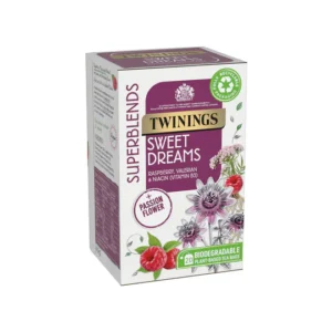 Twinings Sweet Dreams, 20 Tea Bags 40g, Fruit and Herbal Tea, R. Twining and Company Limited. Sold by Teas.co.uk.