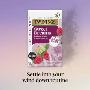 Twinings Sweet Dreams, 20 Tea Bags 40g, Fruit and Herbal Tea, R. Twining and Company Limited. Sold by Teas.co.uk.