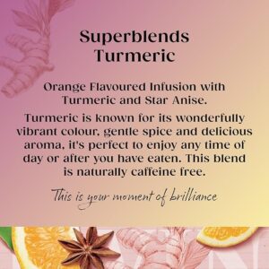 Twinings Turmeric, 20 Tea Bags 40g, Fruit and Herbal Tea, R. Twining and Company Limited. Sold by Teas.co.uk.