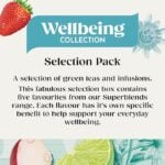 Twinings Wellbeing Collection, 20 Tea Bags 37g, Fruit and Herbal Tea, R. Twining and Company Limited. Sold by Teas.co.uk.