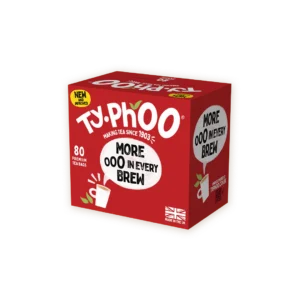 Typhoo Original Breakfast, 80 Tea Bags 290g, Black Tea, Typhoo Tea Limited. Sold by Teas.co.uk.