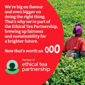Typhoo Original Breakfast Tea, 400 Tea Bags 1.25kg, English Breakfast, Typhoo Tea Limited. Sold by Teas.co.uk.
