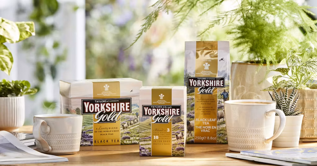 Yorkshire Tea Gold Blend, 80 Tea Bags 250G, Yorkshire Tea, Bettys &Amp; Taylors Group Limited. Sold By Teas.co.uk.