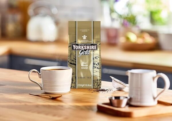 Yorkshire Tea Gold Blend Loose Leaf Tea, 250g, Black Tea, Bettys & Taylors Group Limited. Sold by Teas.co.uk.