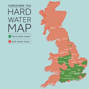 Yorkshire Tea Hard Water, 80 Tea Bags 250g, Black Tea, Bettys & Taylors Group Limited. Sold by Teas.co.uk.