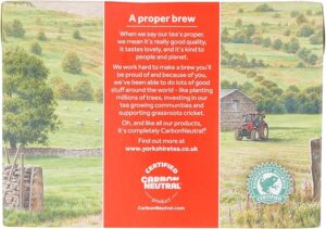 Yorkshire Tea Original Everyday Blend, 80 Tea Bags 250g, Yorkshire Tea, Bettys & Taylors Group Limited. Sold by Teas.co.uk.