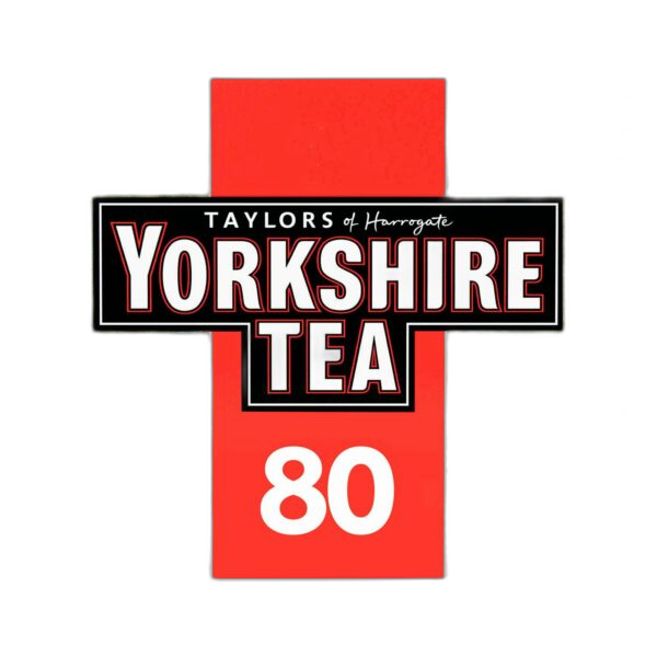 Yorkshire Tea Original Everyday Blend, 80 Tea Bags 250g, Yorkshire Tea, Bettys & Taylors Group Limited. Sold by Teas.co.uk.