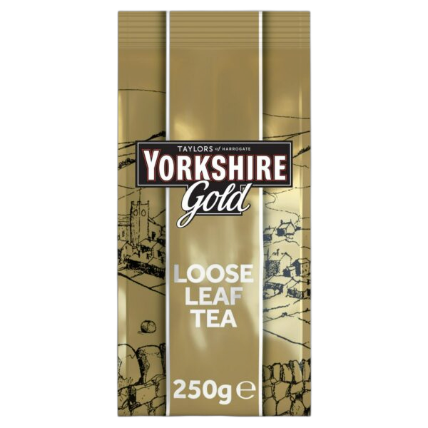 Yorkshire Tea Gold Blend Loose Leaf Tea, 250g, Yorkshire Tea, Bettys & Taylors Group Limited. Sold by Teas.co.uk.