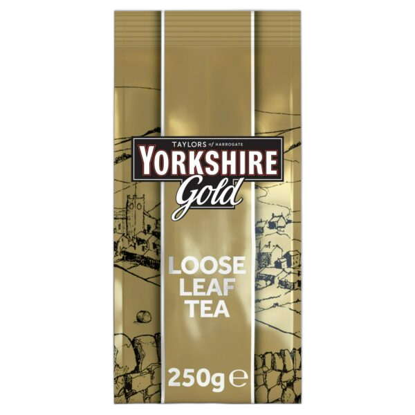 Yorkshire Tea Gold Blend Loose Leaf Tea, 250g, Yorkshire Tea, Bettys & Taylors Group Limited. Sold by Teas.co.uk.