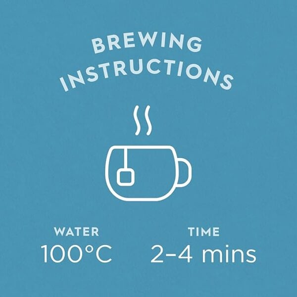 Dragonfly Organic Cape Chai Rooibos, 40 Tea Bags 80G, Brewing Instructions, Available At Teas.co.uk