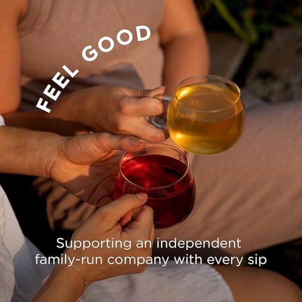 Dragonfly Organic Cape Chai Rooibos, 40 Tea Bags 80G, Cups Of Tea In Lifestyle Setting, Available At Teas.co.uk