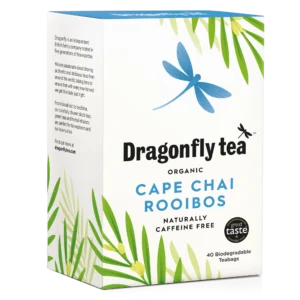 Dragonfly Organic Cape Chai Rooibos, 40 Tea Bags 80g