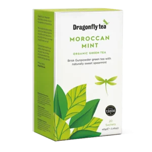 Dragonfly Organic Moroccan Mint, 40 Tea Bags 80g