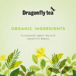 Dragonfly Organic Moroccan Mint 40, tea bags 80g organic ingredients, available at teas.co.uk