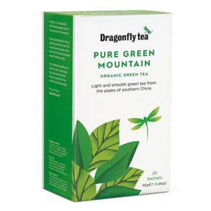 Dragonfly Organic Pure Green Mountain, 40 Tea Bags 80g