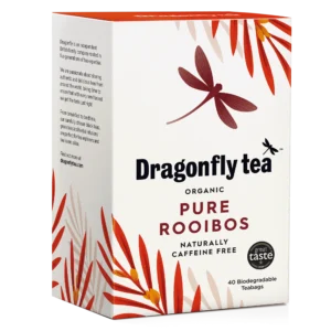 Dragonfly Organic Pure Rooibos, 40 Tea Bags 100g