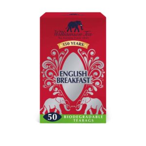 Williamson English Breakfast, 50 Tea Bags 125g