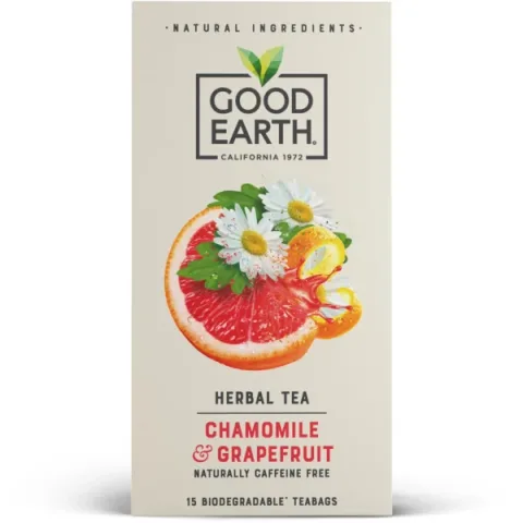Good Earth Chamomile and Grapefruit, 15 Tea Bags 42g