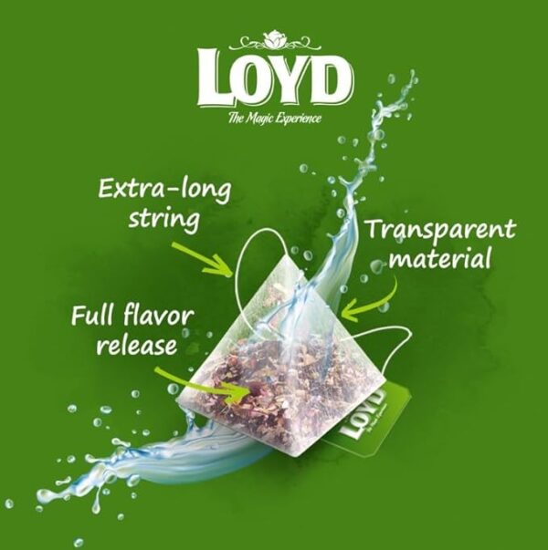 Loyd Earl Grey 20 Tea Bags 35G How Our, teabags are made, available at teas.co.uk