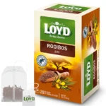 Loyd Pure Rooibos, 20 Tea Bags 40g, front of and right side, available at teas.co.uk