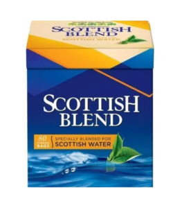PG Tips Scottish Blend Breakfast Tea, 80 Tea Bags 232g, front of box old design, available at teas.co.uk
