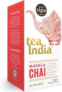 Tea India Masala Chai, 40 Tea Bags 100g