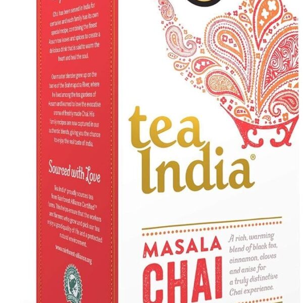 Masala Chai Cake Glaze 1 Tea India Masala Chai, 40 Tea Bags 100G, Chai, Tata Consumer Products Uk Group Limited. Sold By Teas.co.uk.