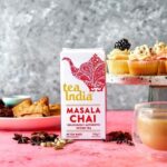 Tea India Masala Chai 40 Tea Bags 100G New Style Box In, lifestyle settingwebp, available at teas.co.uk