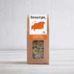 Teapigs Chamomile and Manuka Honey, 15 Tea Bags 22.5g, front of box lifestyle, available at teas.co.uk